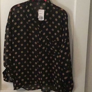 NWT Forever 21 Sheer shirt